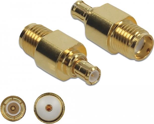 DeLOCK 89959 Wire Connector SMA, MCX Gold