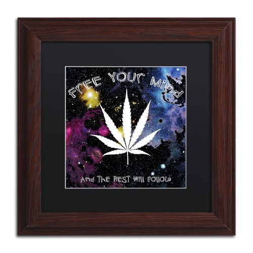 Potman 'Free Your Mind' Matted Framed Art - 11