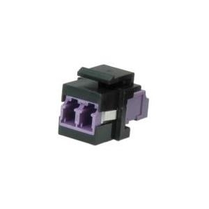 ROLINE Fiber Optic Keystone Jack. LC/LC Duplex. Multimode. OM4