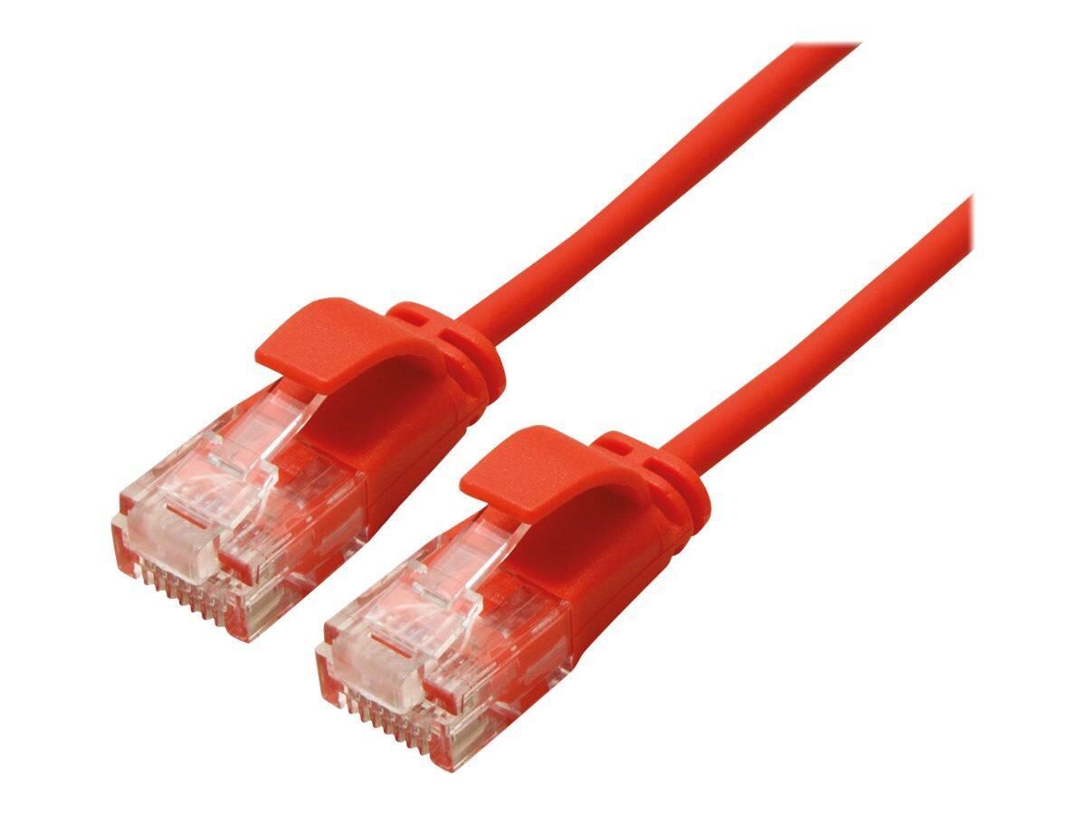 ROLINE 21.15.3912 Networking Cable Red 0.5 M Cat6a U/UTP (UTP)