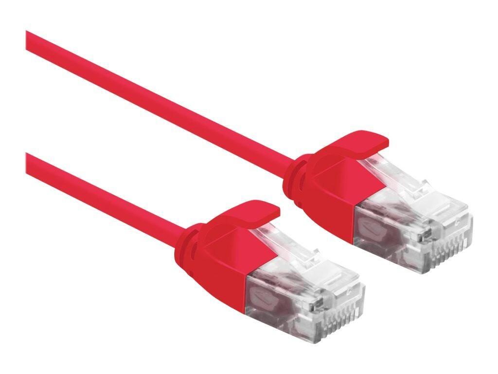 ROLINE 21.15.3913 Networking Cable Red 1 M Cat6a U/UTP (UTP)