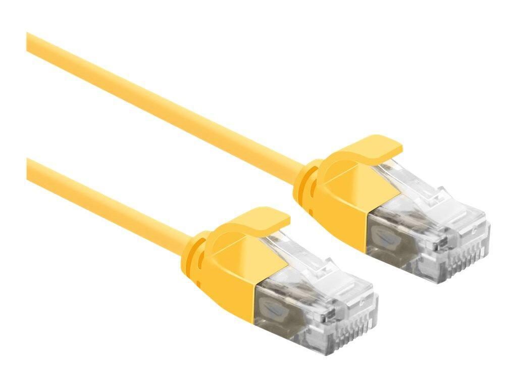 ROLINE 21.15.3922 Netzwerkkabel Gelb 0,5 M Cat6a U/UTP (UTP) (21.15.3922)