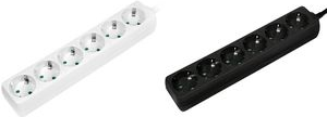 LogiLink LPS238 Power Extension 1.5 M 6 AC Outlet(s) Indoor White