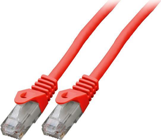 Hersteller: EFB Elektronik RJ45 Patchkabel U/UTP, Cat.6, LSZH, CCA, 20m, Rot Das Ungeschirmte Cat.6 RJ45 Patchkabel Gewährleistet Sehr Gute Eigenscha