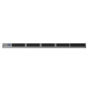 Bachmann IT PDU Basic - Stromverteilungseinheit (Rack - Einbaufhig) - Wechselstrom 400 V - 3 Phasen - Eingabe, Eingang CEE 7/7 - Ausgangsbuchsen: 30 -