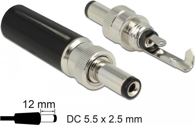 DeLOCK 89916 Drahtverbinder DC Schwarz - Edelstahl (89916)