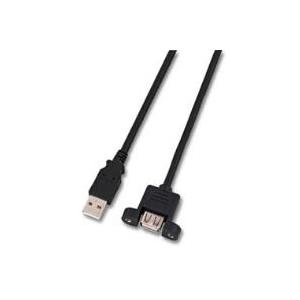 Good Connections Alcasa GOOD CONNECTIONS - USB Verlängerungskabel - USB 2.0 Typ a (M) -> USB 2.0 Typ at (W) - 0.5 M - Schwarz (2511-05E)