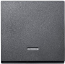 MERTEN EL SM 431014 - System M, Wippe, Kontrollfenster, Anthrazit, Edelmatt (431014)