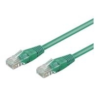 Wentronic Goobay CAT 5e Patchkabel, U/UTP, Grün, 0.25 M - CCA Kupfergemisch (68612)