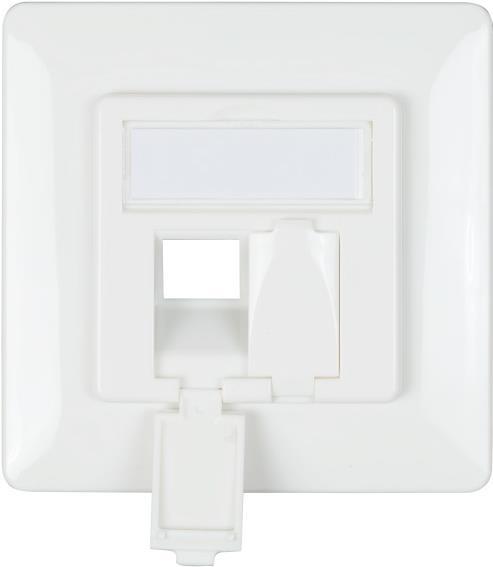 EFB-Elektronik EFB UAE Rahmenset Für 2 X Keystone Modul Slimline E-20095 (ET-25090)