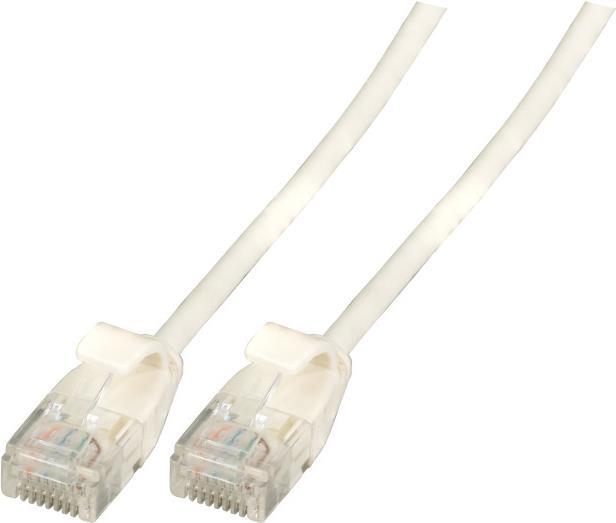 EFB Elektronik K8108WS.2 U/UTP (UTP) Wei 2m Cat6a Netzwerkkabel (K8108WS.2)