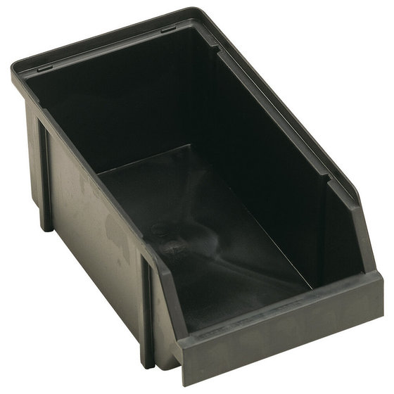 Raaco 109314 ESD Storage Bin 125x101x228mm Black Anti-Static 1 Piece