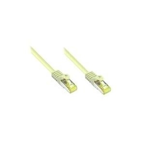 Alcasa 0.15m Cat7 RJ-45 Networking Cable Grey S/FTP (S-STP)