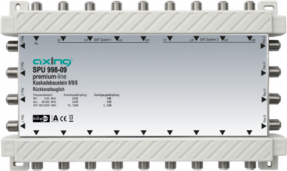 Axing SPU 998-09 Passive Kaskade 22,90cm (9) 8 (SPU 998-09)