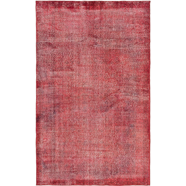 Ecarpetgallery Hand-knotted Color Transition Red Wool Rug (5'9 X 9'3)