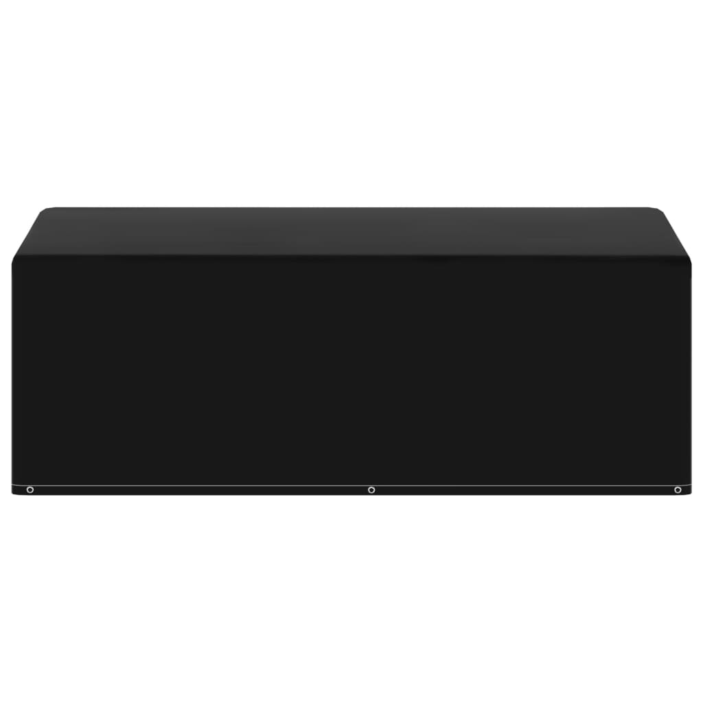 VidaXL Gas BBQ Cover 6 Eyelets 170x90x60cm, Black