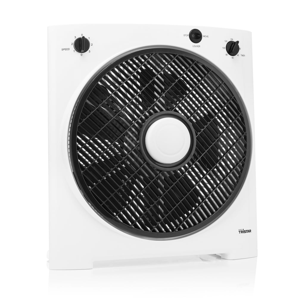 Shumee Tristar Wentylator Skrzynkowy VE-5858, 30 W, 30 Cm, Biao-czarny