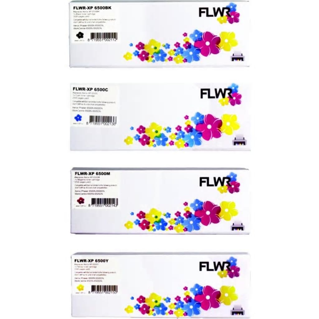 Xerox FLWR Phaser 6500 / WorkCentre 6505 Zwart En Kleur Toner