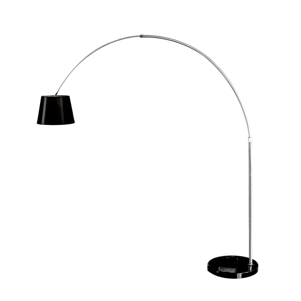 V-tac VT-7451 Booglamp Met Zware Voet - Vloerlamp - E27 - Zwart