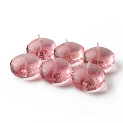 The Holiday Aisle ® Clear Gel Unscented Floating Candle in Pink, Size 1.0 H X 1.75 W X 1.75 D in | Wayfair CFG-105 thumbnail