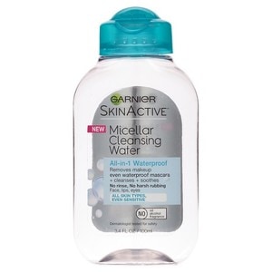 Garnier SkinActive Travel Size Micellar Cleansing Water, for Waterproof Makeup, 3.4 Oz | CVS