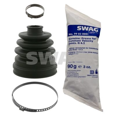 SWAG 82 91 8775 CV Boot Front Axle, Rubber