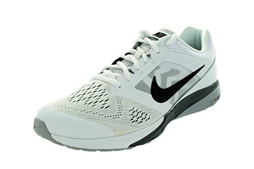 Nike Men's Tri Fusion Run White/Black/Cool Grey/Wlf Grey Running Shoe 10 Men US thumbnail