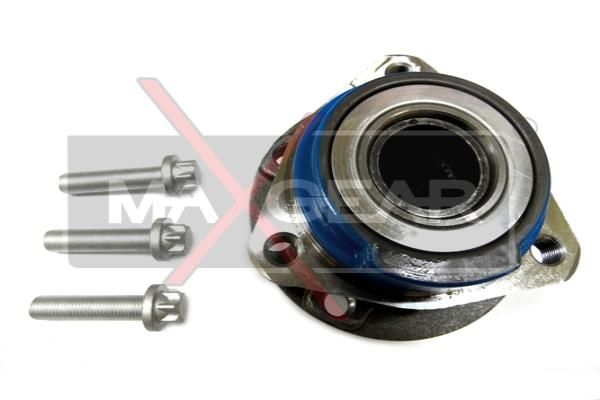 MAXGEAR Wheel Bearing Kit 33-0255 Front Axle 119,5 VAUXHALL: Astra Mk4 Limousine, Astravan Mk4, Zafira Mk1
