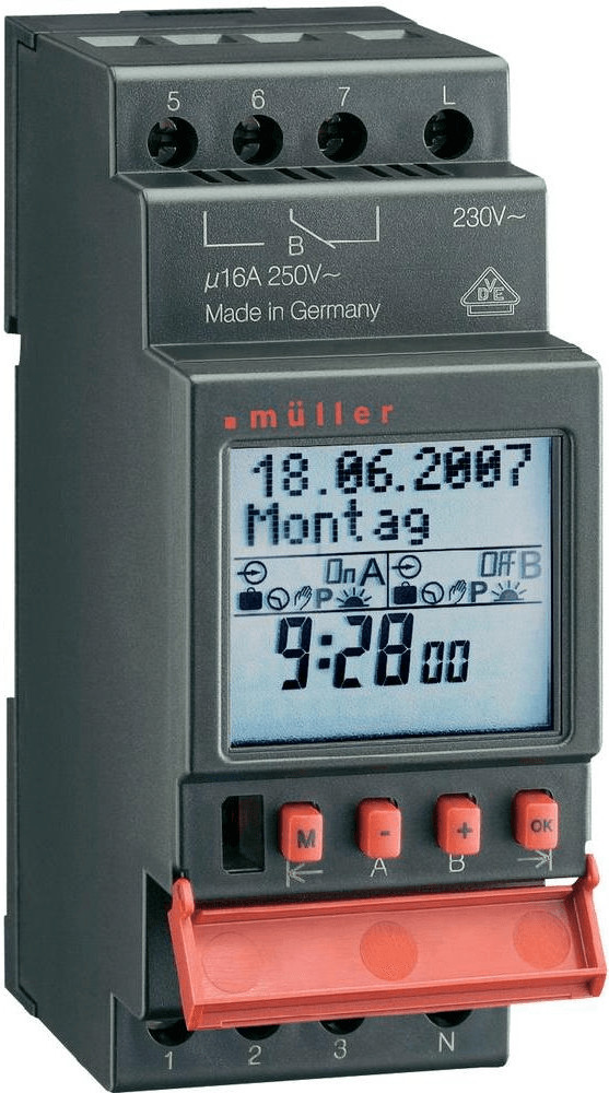 Müller 22273 SC 28.21 Pro4 Timer 230V 50-60Hz DIN Rail 4000W