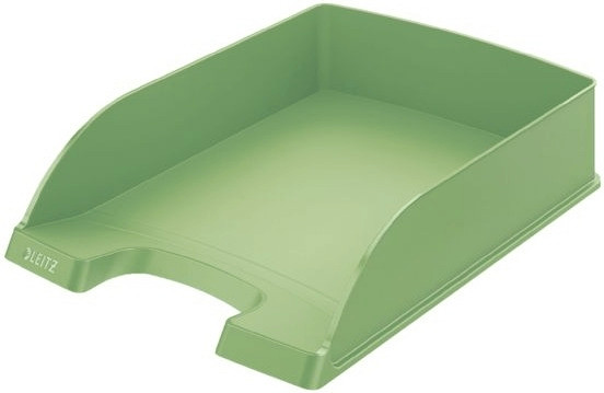 Leitz A4 Letter Tray Light Green Plus Range 52270050 Light Green Pack of 1