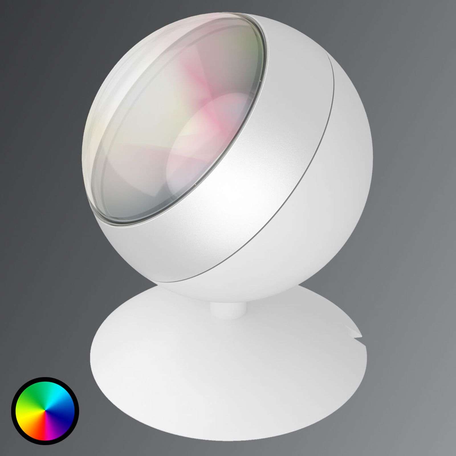 WiZ Quest LED Table Lamp, RGBW, White