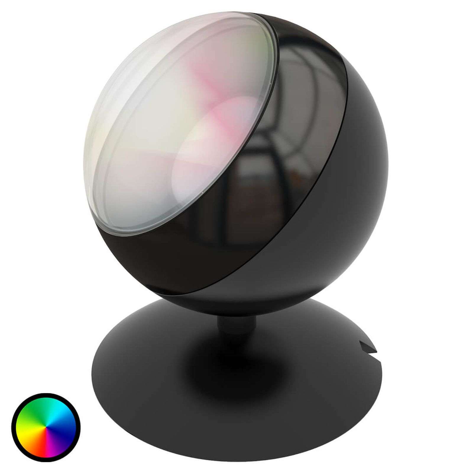 WiZ Quest LED Table Lamp, RGBW, Black