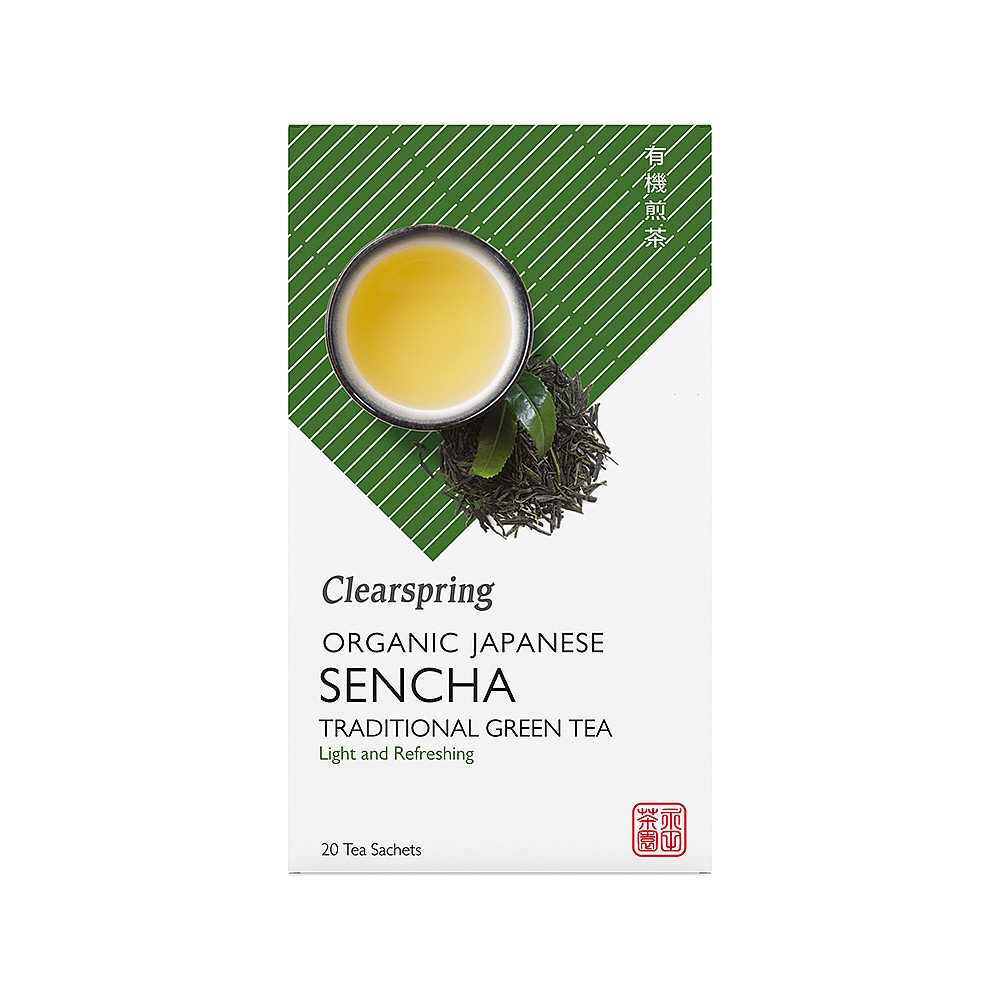 Clearspring Organic Japanese Sencha Tea [20 Bags]