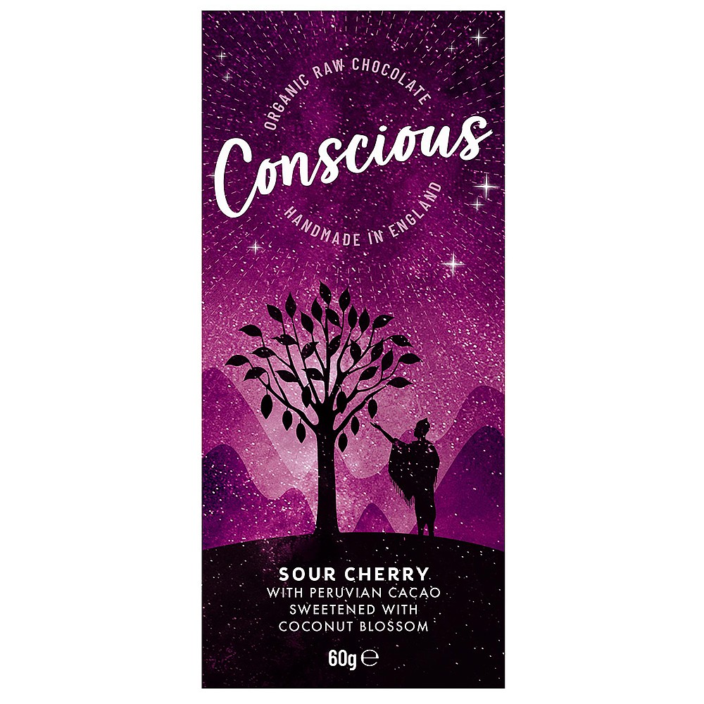 Sour Cherry with Peruvian Cavao Chocolate 60g