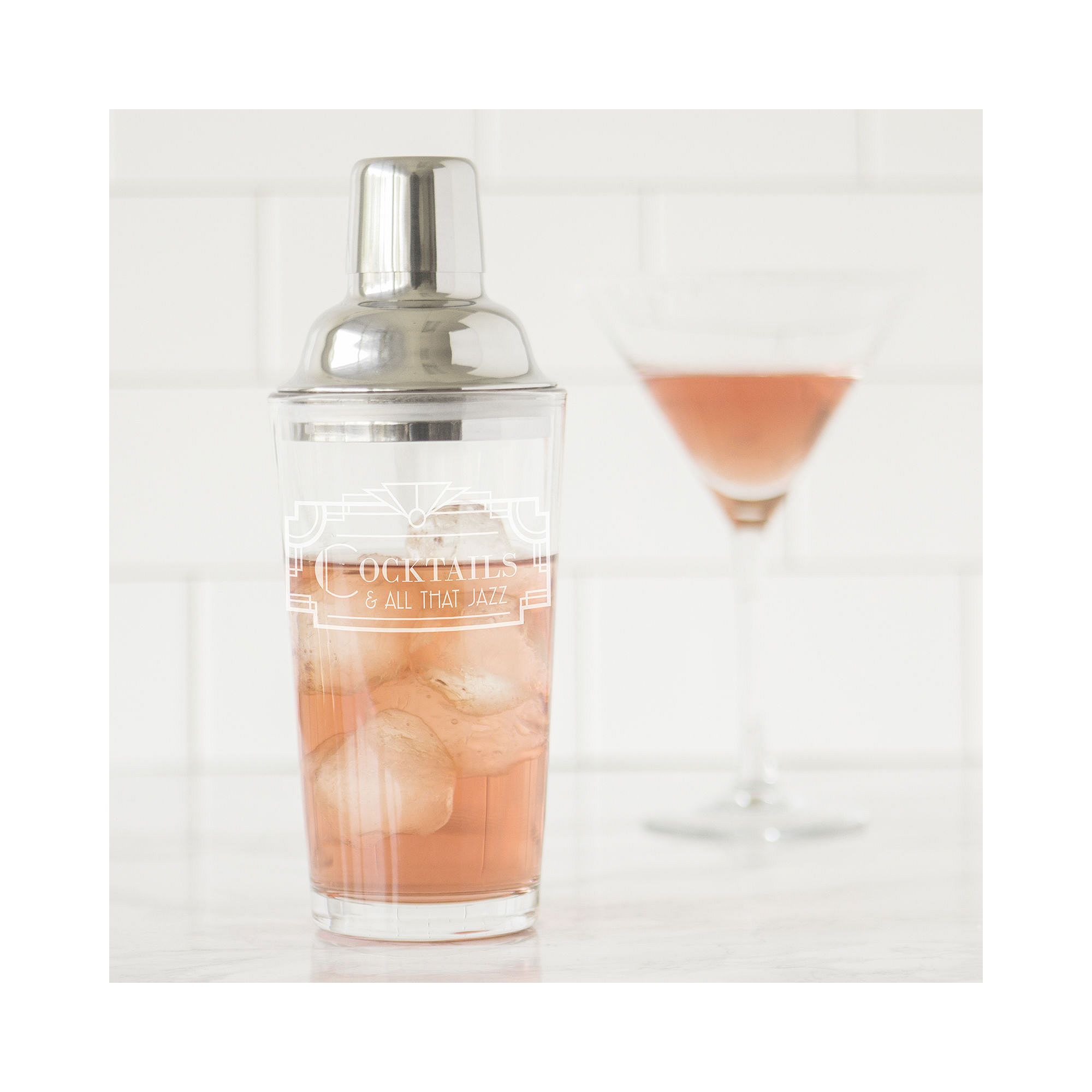 Cathys Concepts Jazzy 20 Oz. Cocktail Shaker Stainless Steel - JAZ-2313S