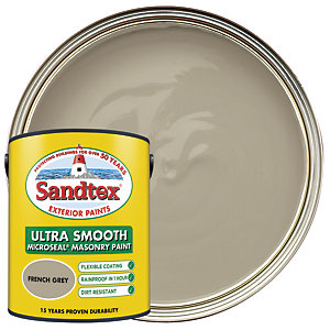Sandtex Retail Ultra Smooth Masonry French Grey 5 L