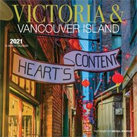 2021 12-Month Wall Calendar 7X7 Victoria & VAN Island