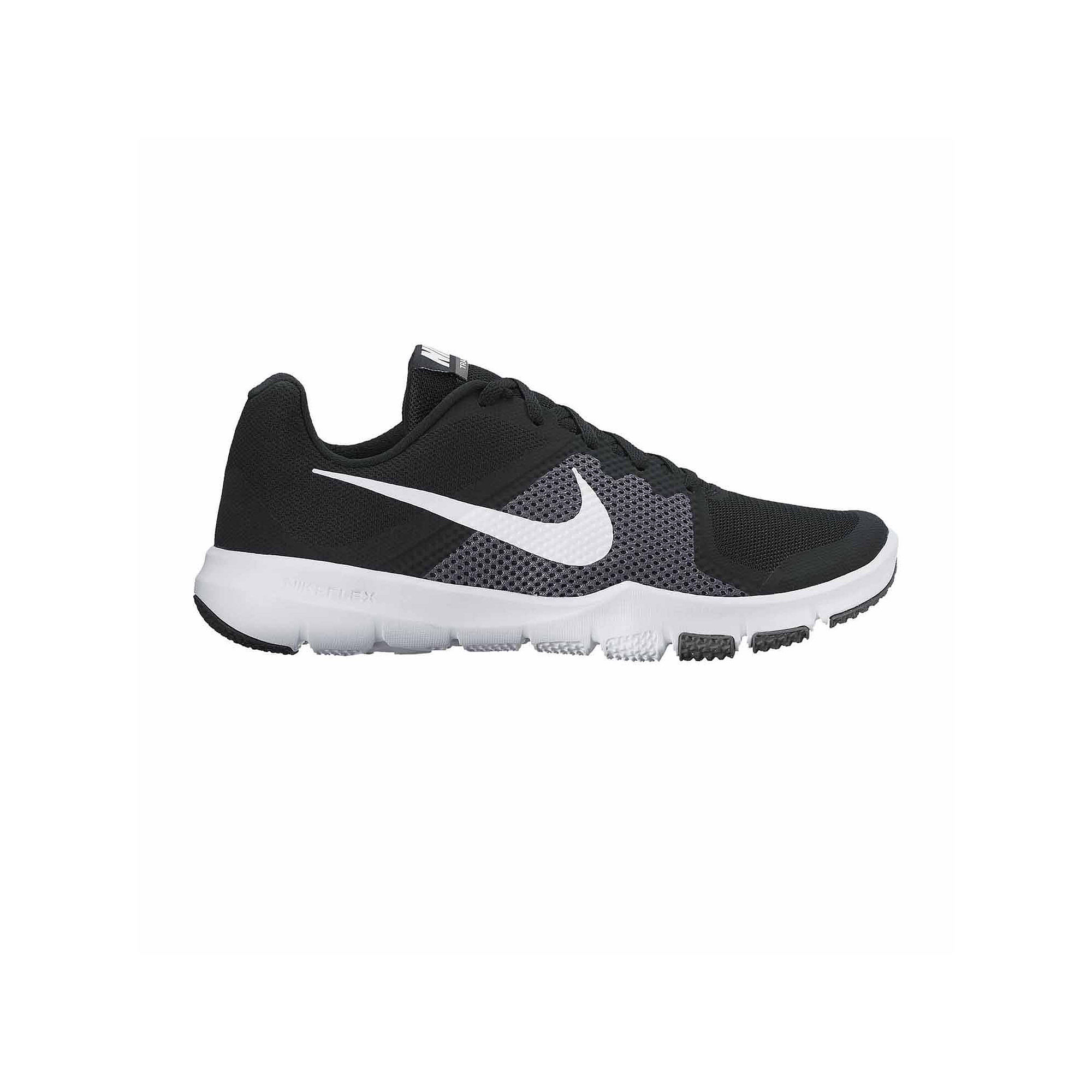 Nike Flex Control Men's Training Shoes, BlackWhite-Dark Grey, 10 1/2 Medium