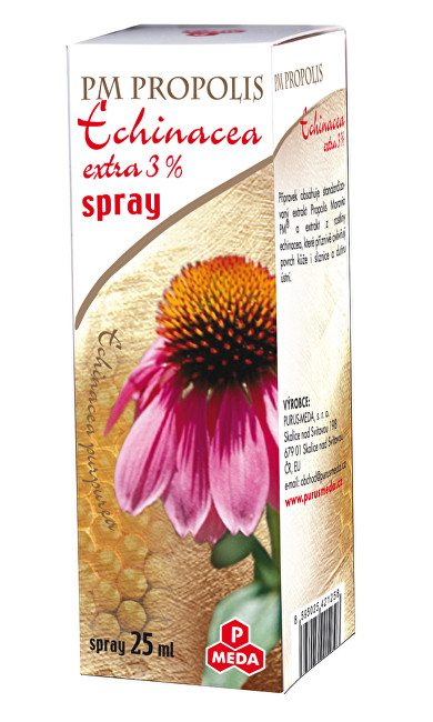 Purus Meda PM Propolis Echinacea Extra 3 % Spray 25 Ml