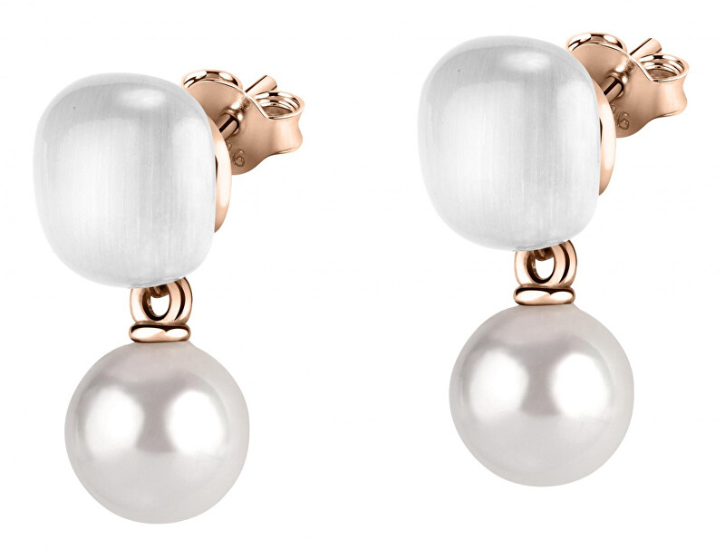 Morellato Gemma Perla Sterling Silver SATC07 Women's Earrings