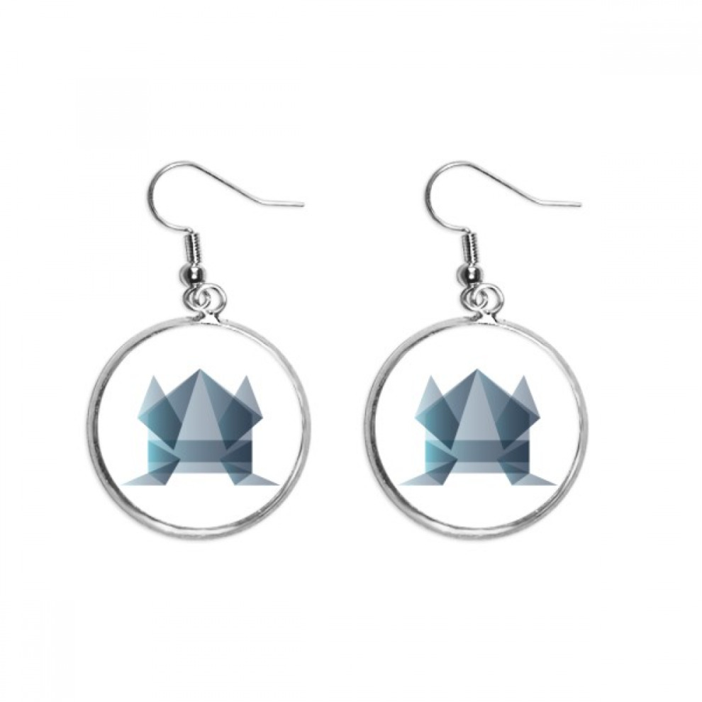 Peanut Chocolate Sweet Ice Cream Ear Dangle Silver Drop Earring Jewelry Woman