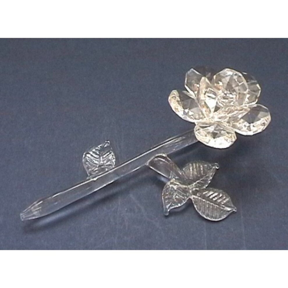 Cut Glass Flower Ornament