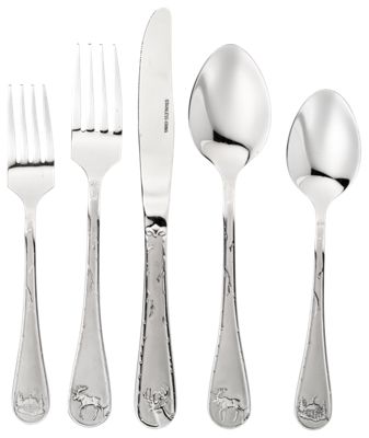 White River 20-Piece Mixed Lodge Flatware Set
