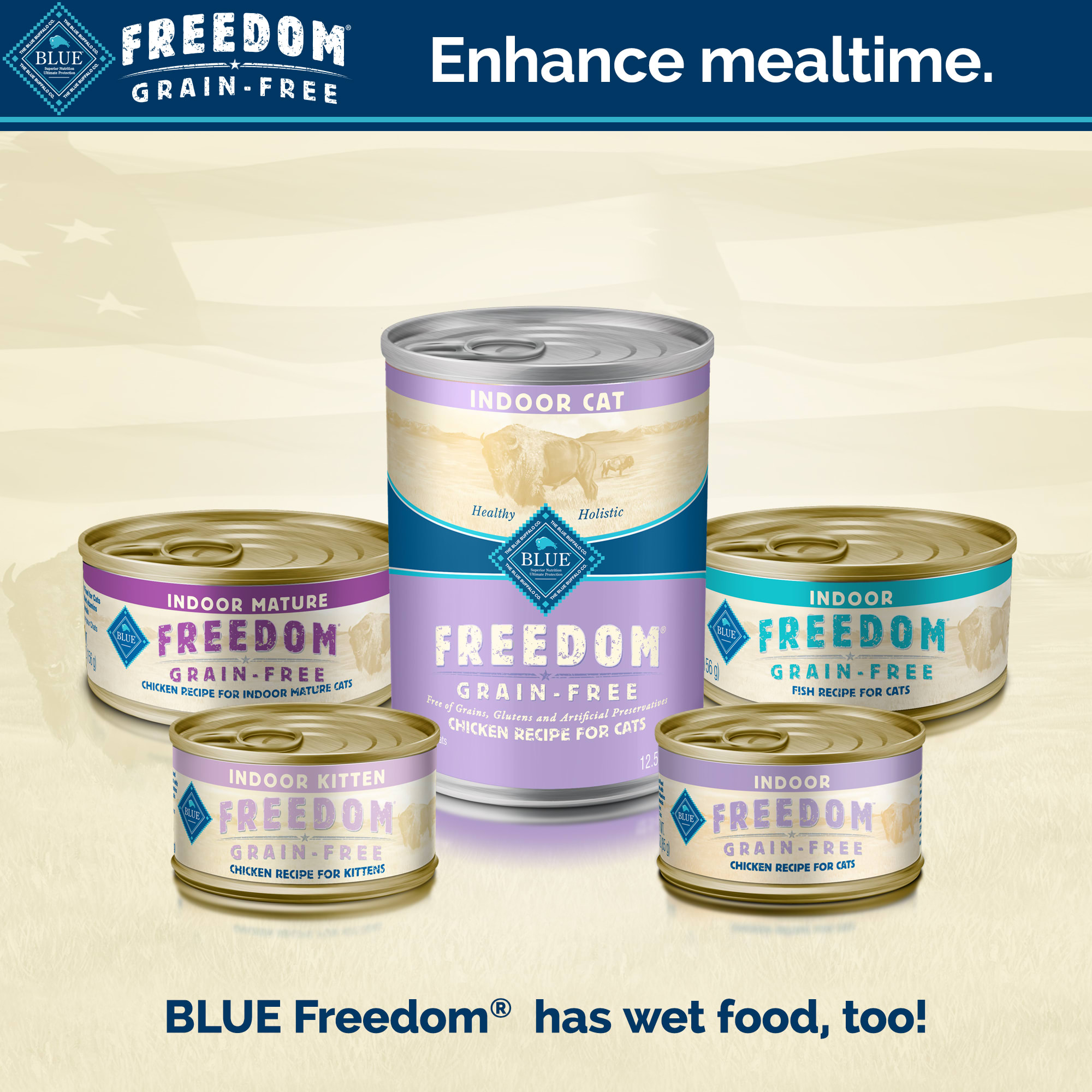 Blue Buffalo Freedom Natural Grain-Free Indoor Adult Dry Cat Food  Chicken Recipe  11-lb. Bag thumbnail