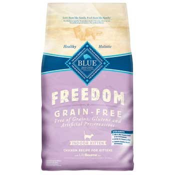 Blue Buffalo Freedom Grain Free Indoor Chicken Recipe Adult Dry Cat Food (Chicken 2 Lbs)