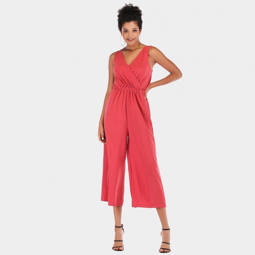 YYFS V-Neck Watermelon Jumpsuit (5954)