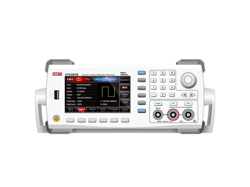 UNI-T UTG2062B 60MHz 2Ch Advanced-Series Arbitrary Waveform Generator