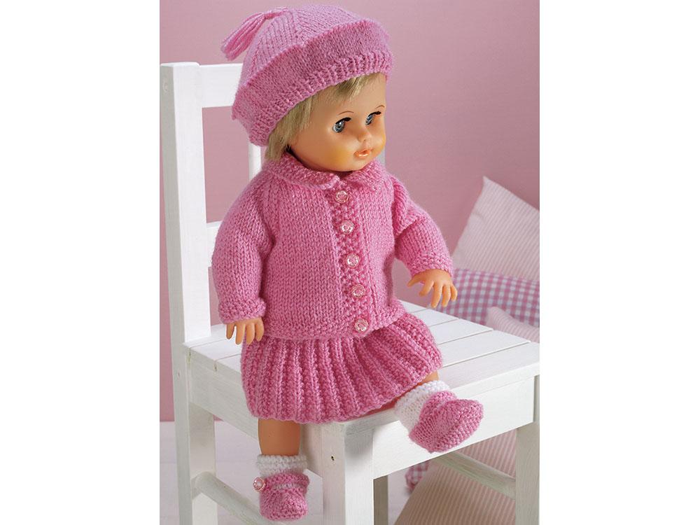 Doll's Outfit in Hayfield Baby Bonus DK (3119)