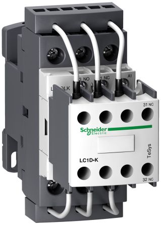 Schneider Electric TeSyS D Contactor, 230 V Ac Coil, 3-Pole, 1 NO/1 NC, 690V