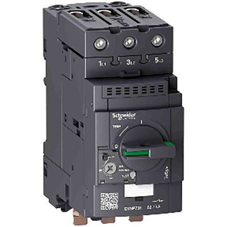 Schneider Electric TeSys GV3P Thermal Circuit Breaker - 3-Pole, DIN Rail, 73 a Current Rating, 65 KA, 690 V Ac